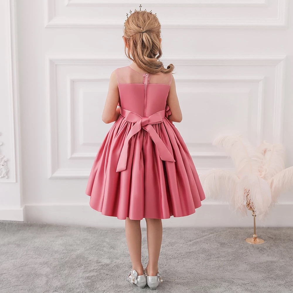 Fancy Embroidered Floral birthday dress - Picture 3 of 12
